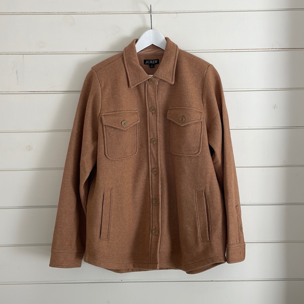 J. Crew Wool Shacket (shirt/jacket) size M